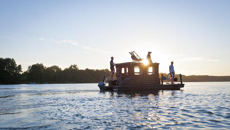 Einmal Huckleberry Finn sein: Abenteuerurlaub auf dem Floß